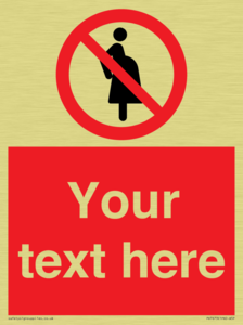 Custom prohibition not for pregnant women